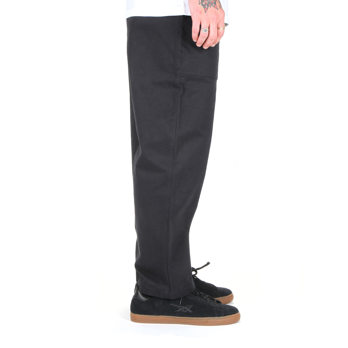 Belted Twill Pant