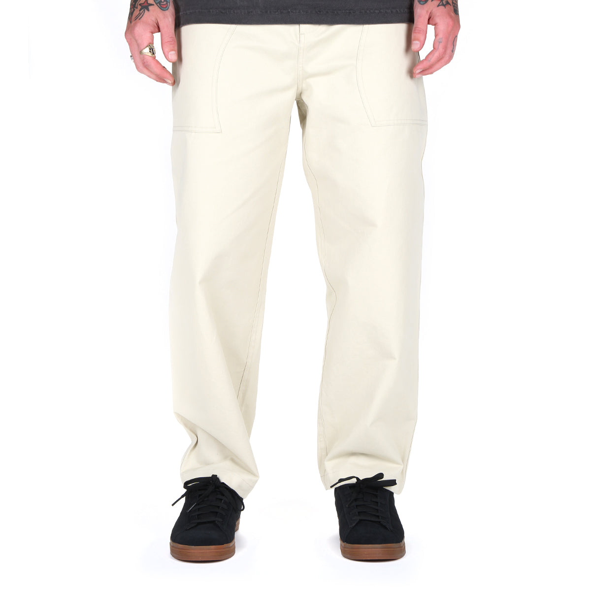 Belted Twill Pant