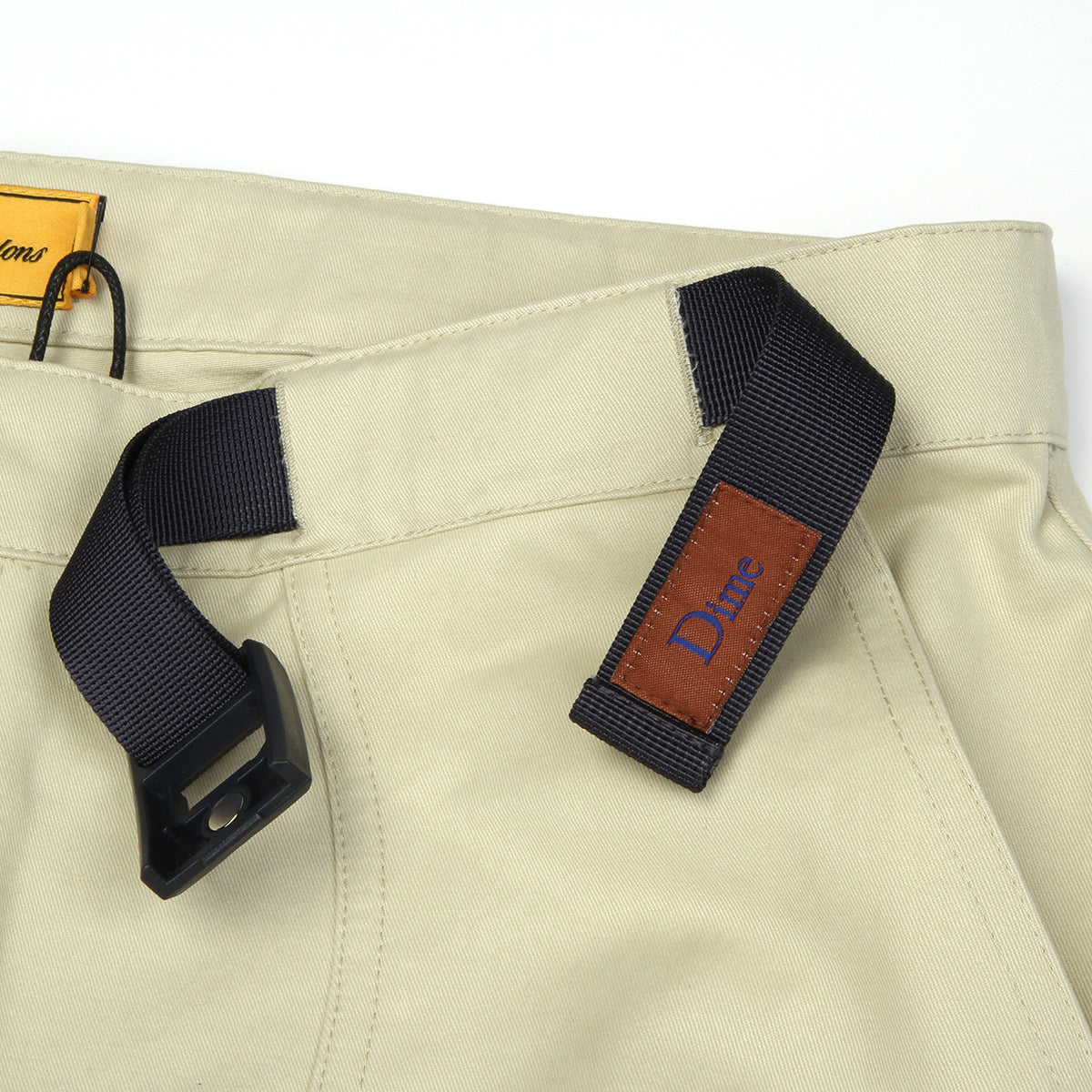 Belted Twill Pant