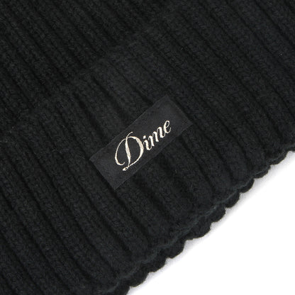 Cursive Rib Beanie