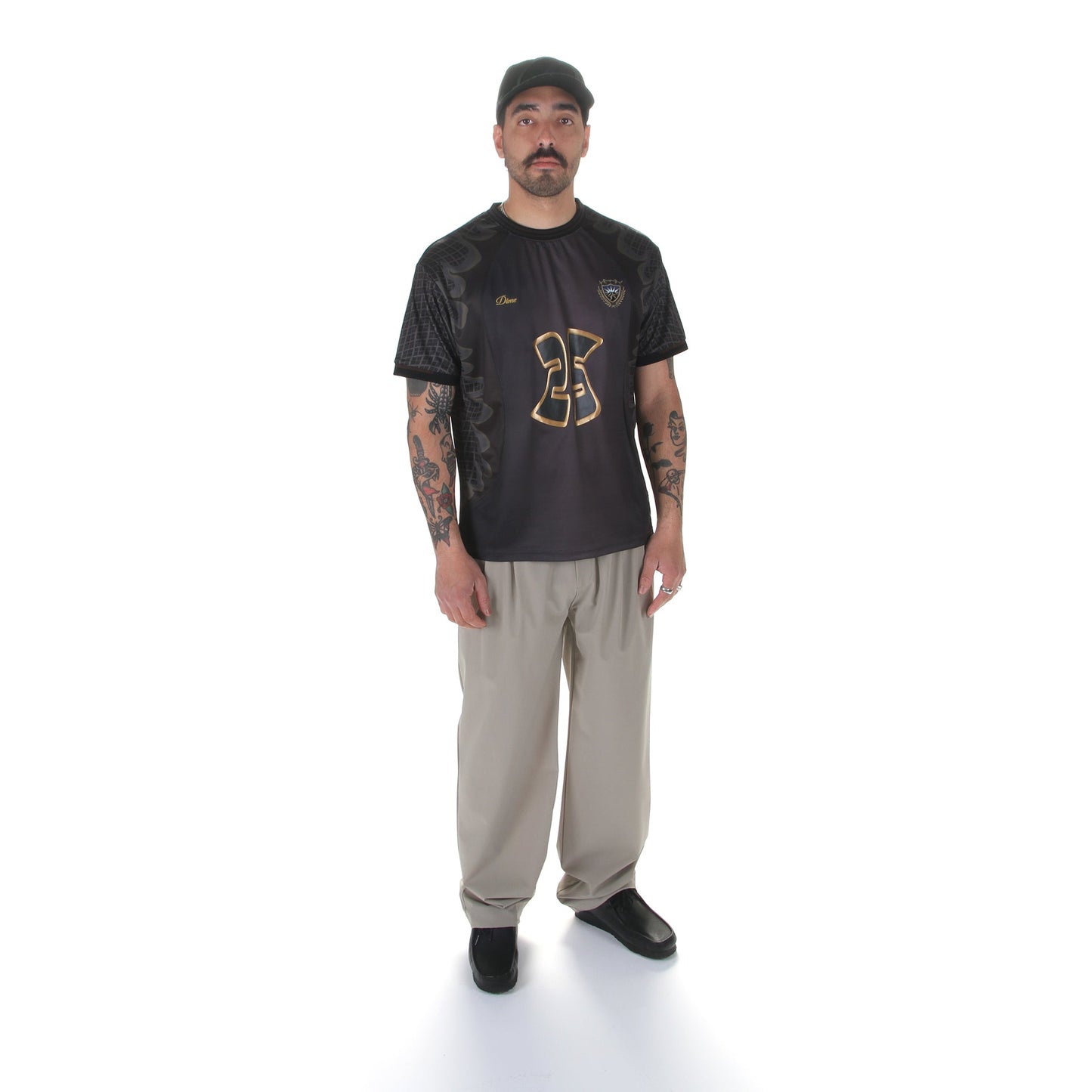 Pleated Nylon Pants