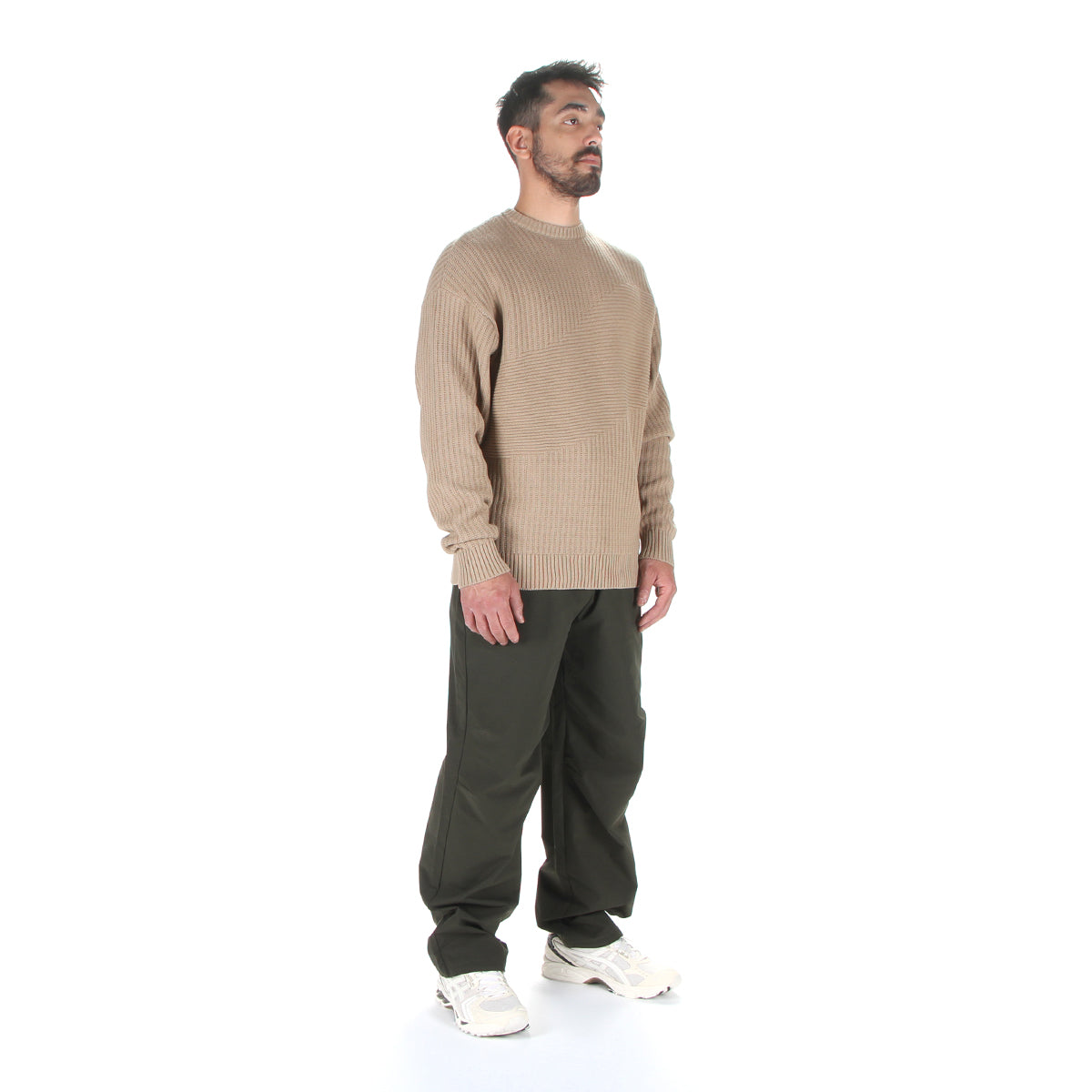 Wave Knit Crewneck