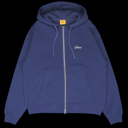 Cursive Zip Hoodie