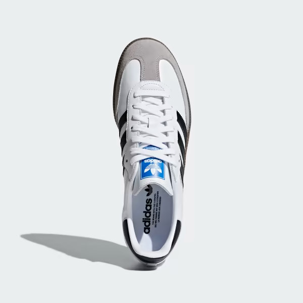 Adidas Men's Samba OG Shoes - Cloud White / Core Black / Clear Granite