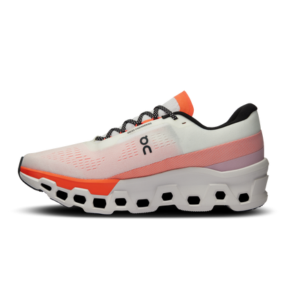 On Running Men's Cloudmonster 2 Shoes - Undyed / Flame