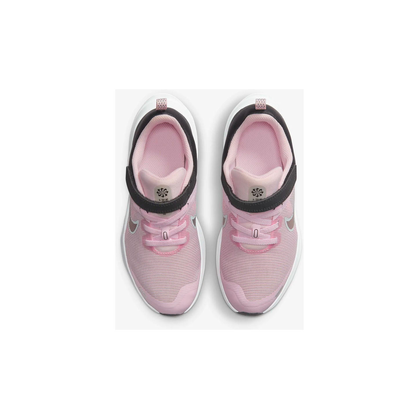 Nike Kids' Downshifter 12 Shoes - Pink Foam / Black / Flat Pewter