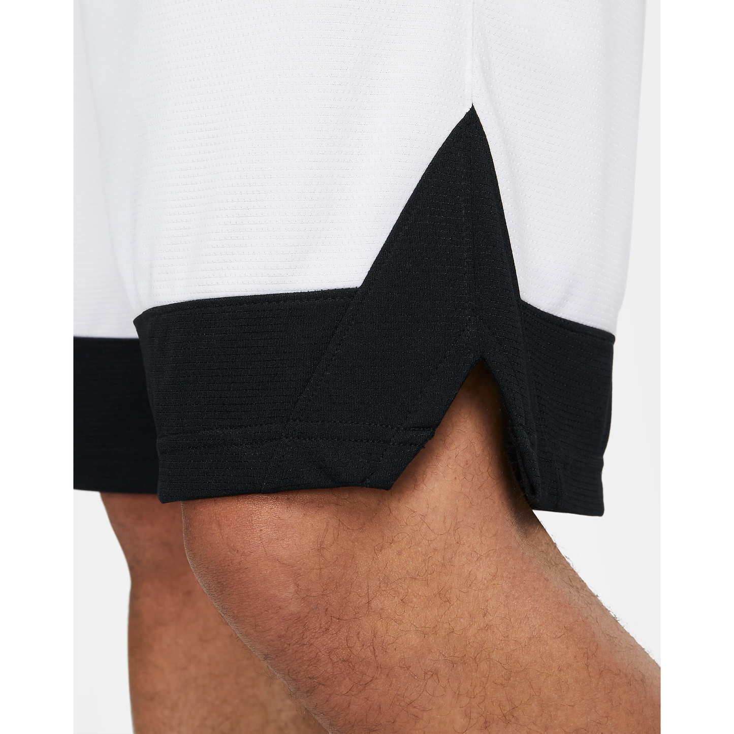 Nike Men's Dri Fit Icon Shorts - White / Black
