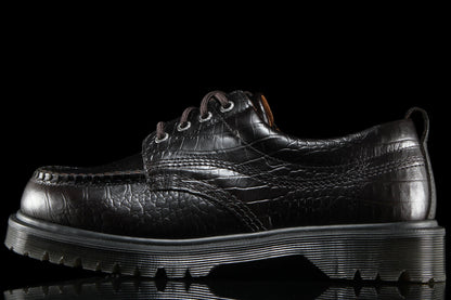 Lowell - Crocodile Embossed Analine Leather