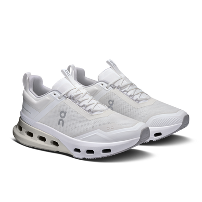 On Running Women's Cloudnova X Shoes - White / Glacier