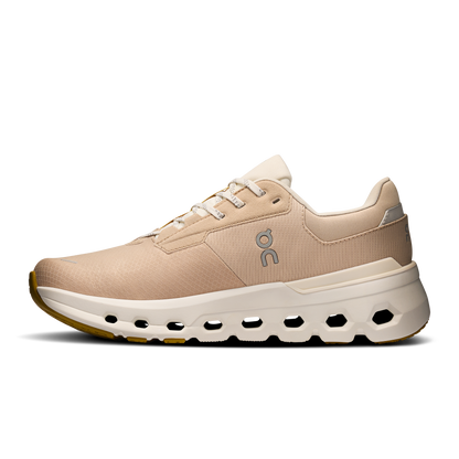 On Running Women's Cloudrunner 2 Waterproof Shoes - Sand / Dew