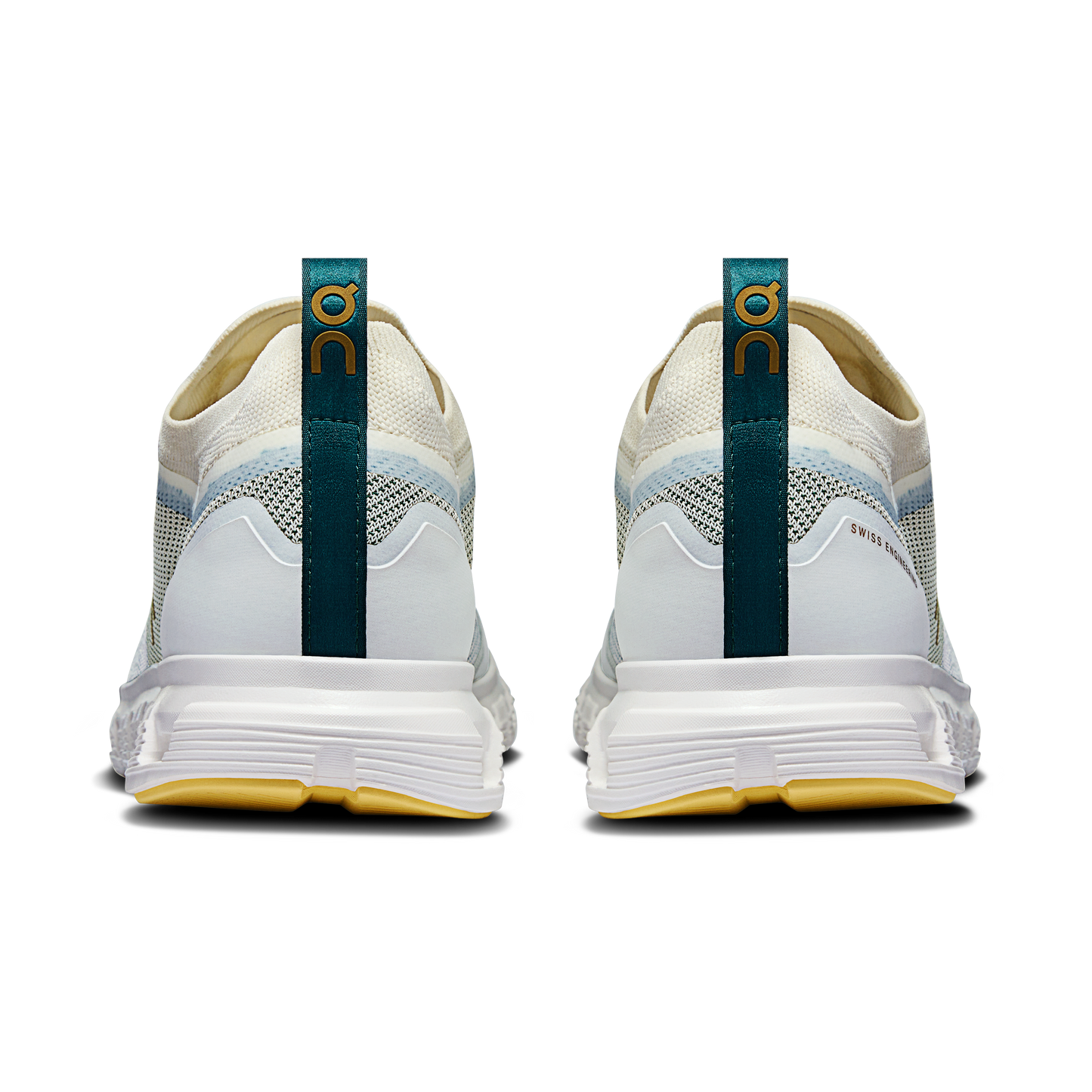 On Running Men's Cloud 6 Versa Shoes - Ice / Spirulina
