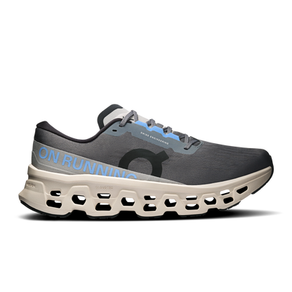 On Running Men's Cloudmonster 3 Shoes - Rock / Silver