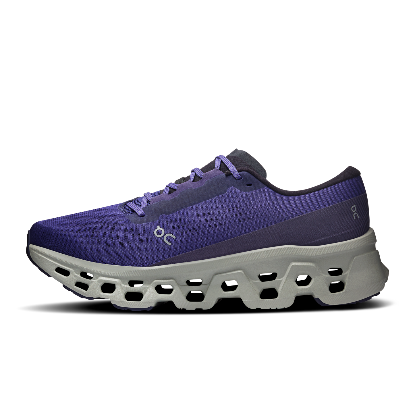 On Running Men's Cloudmonster 3 Wide Shoes - Twilight / White