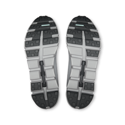 On Running Men's Cloud 6 Geo Waterproof Shoes - Alloy / Alloy