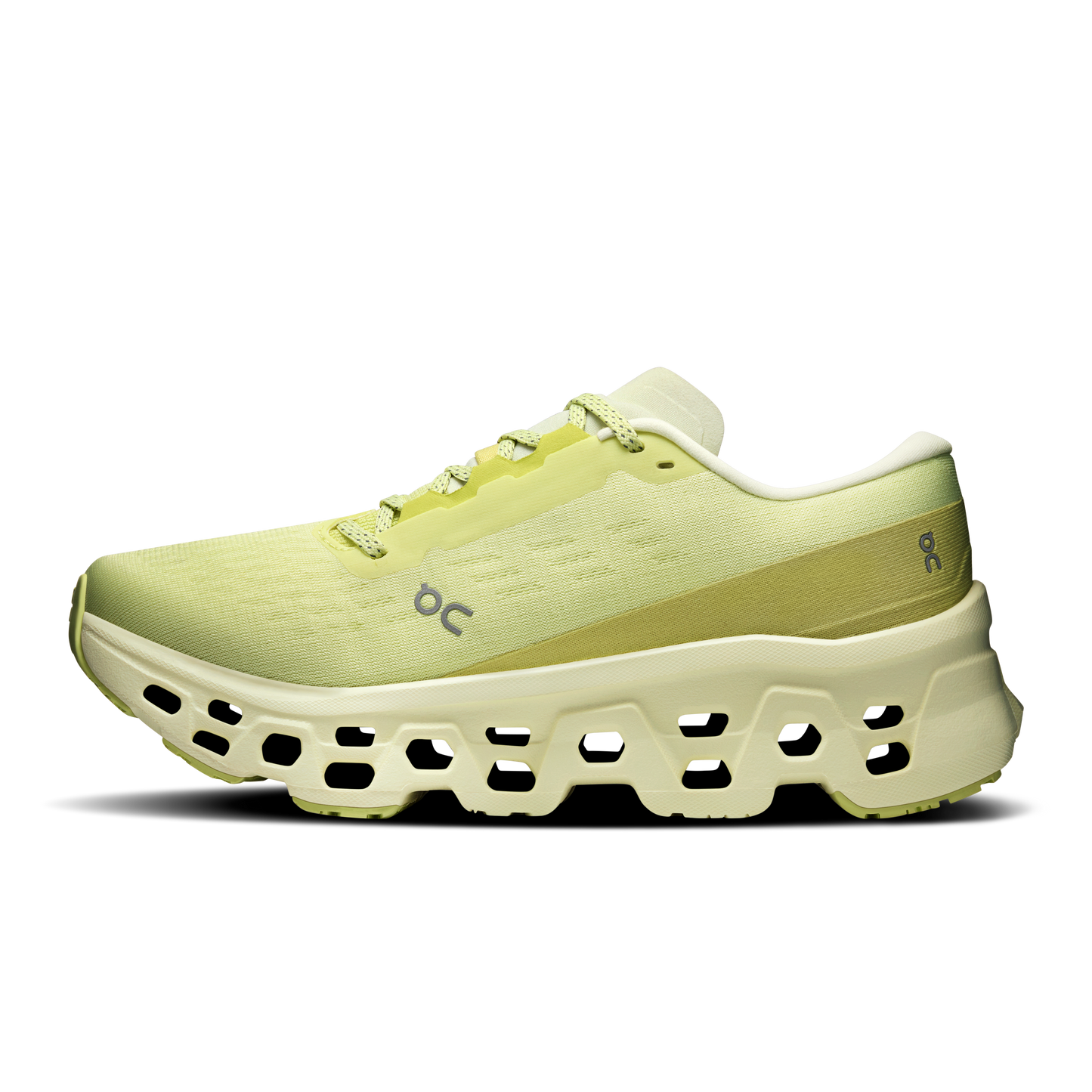 On Running Women's Cloudmonster 3 Shoes - Limelight / Seedling
