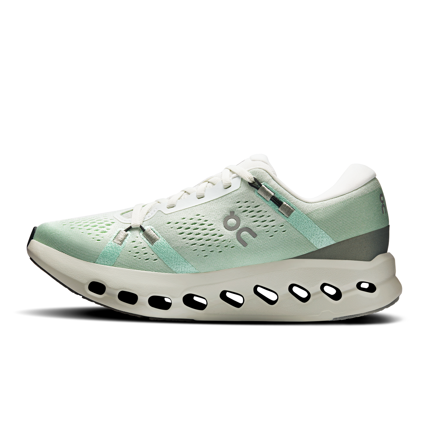 On Running Women's Cloudsurfer 2 Shoes - Ivory / Creek
