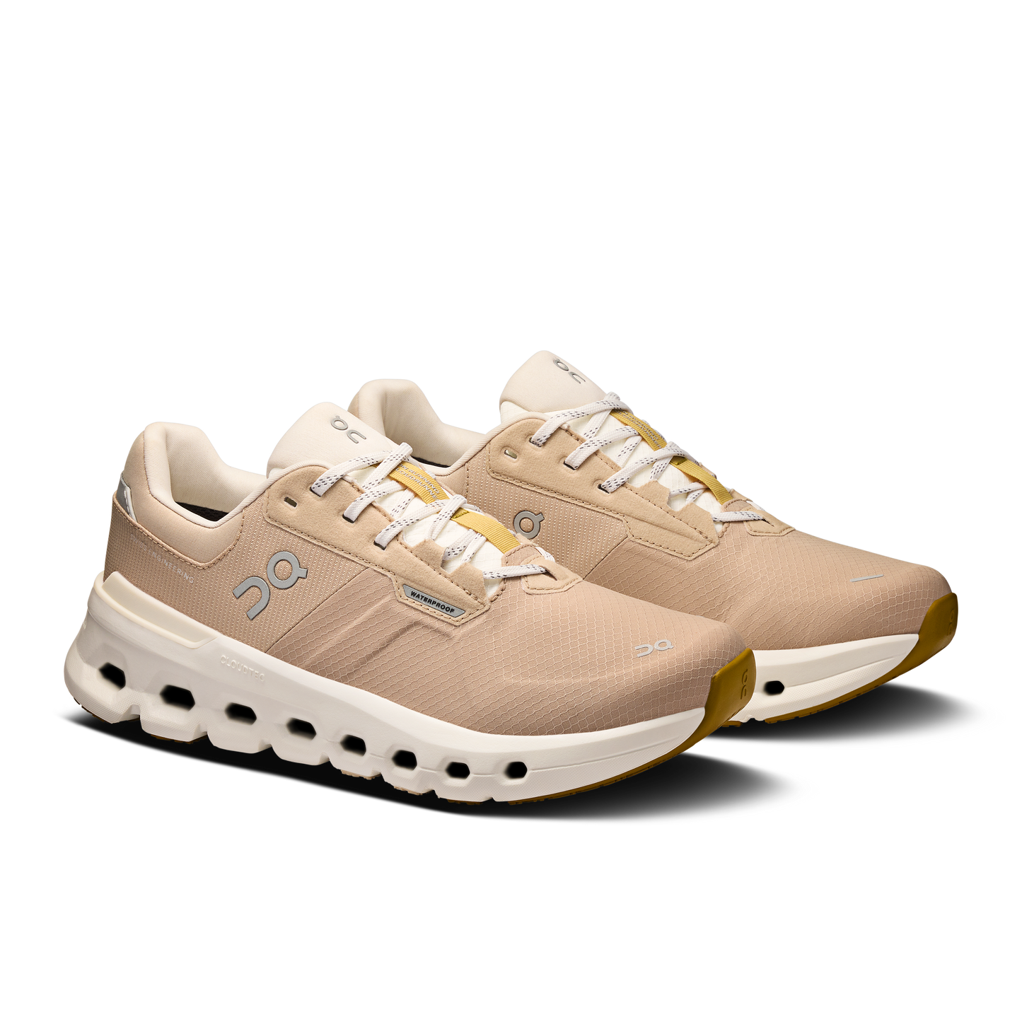 On Running Women's Cloudrunner 2 Waterproof Shoes - Sand / Dew