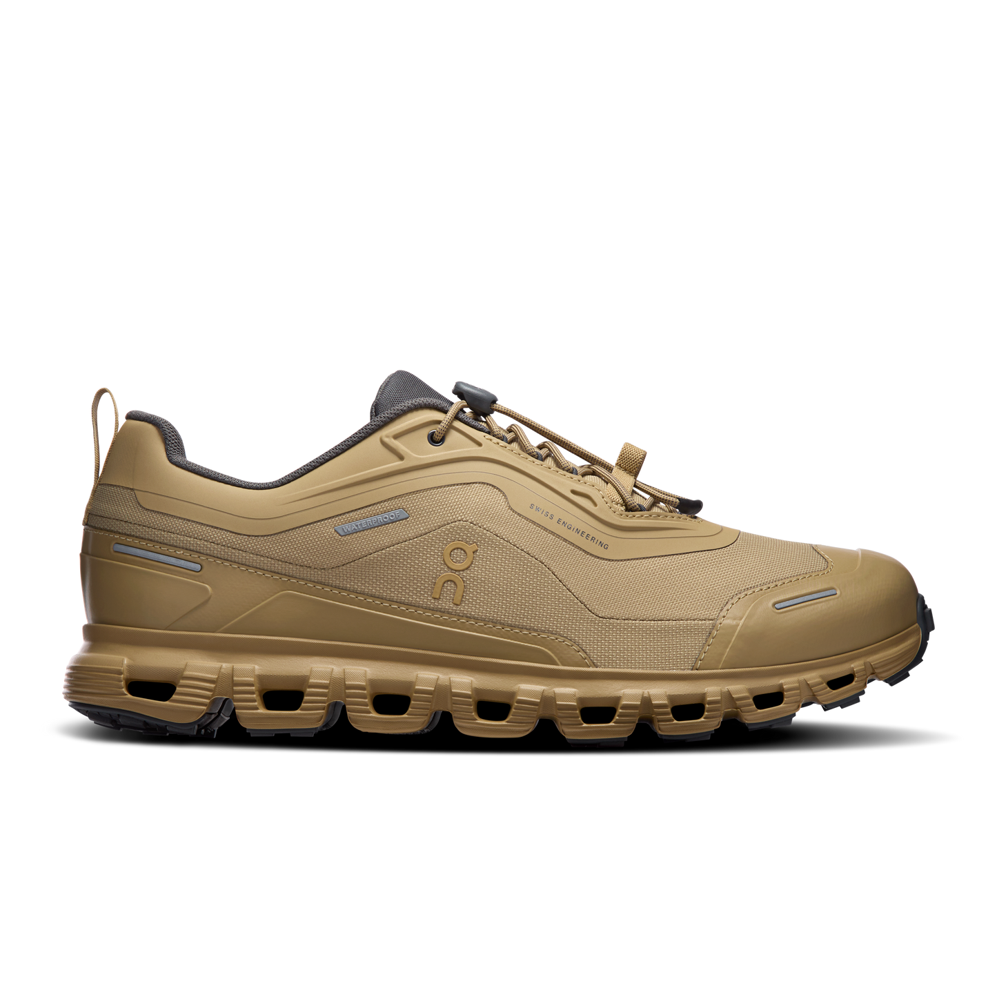 On Running Men's Cloud 6 Geo Waterproof Shoes - Chai / Chai