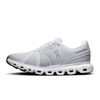 On Running Women's Cloud 6 Shoes - Glacier / White