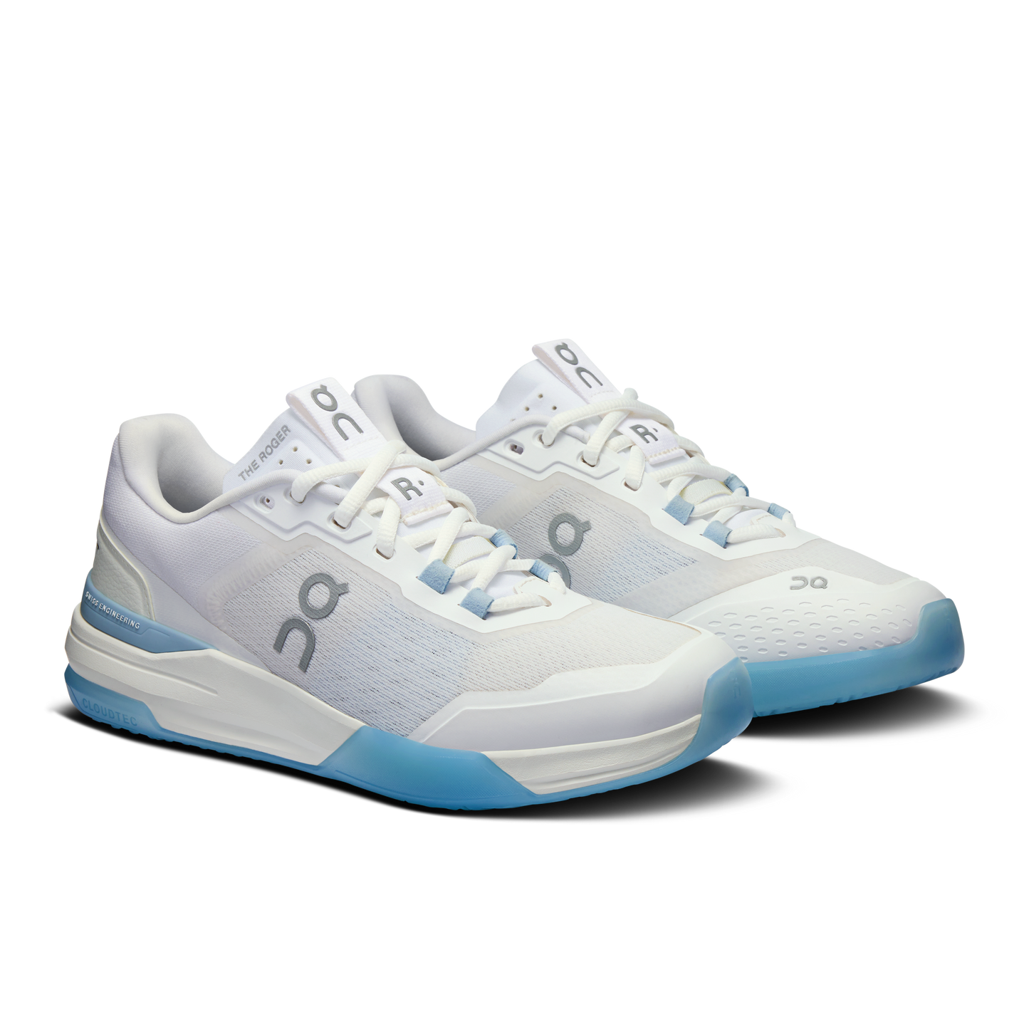 On Running Women's The Roger Advantage Pro Shoes - White / Chambray