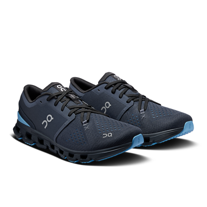On Running Men's Cloud X 4 Shoes - Navy / Gourami