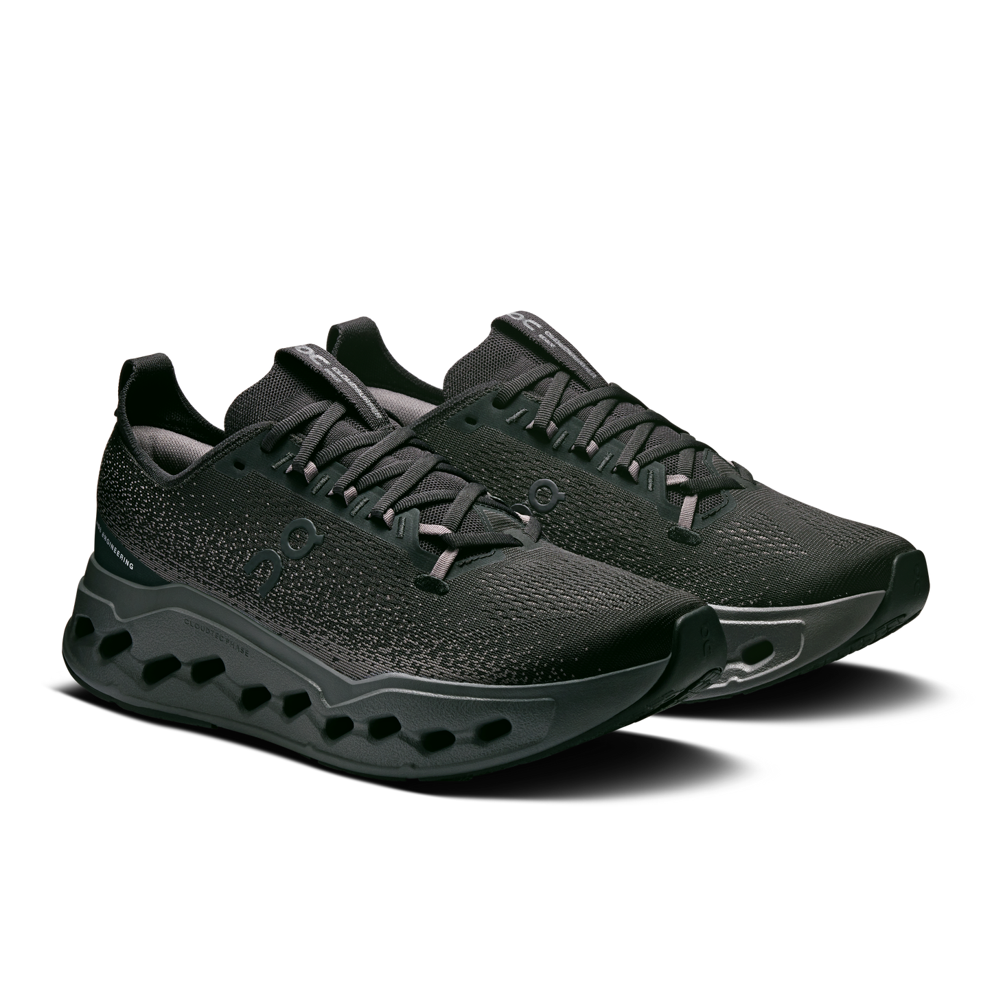 On Running Men's Cloudsurfer Max Wide Shoes - Black / Eclipse
