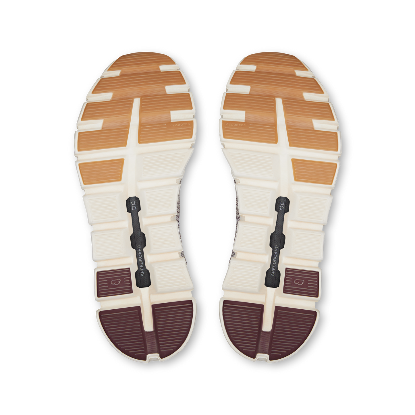 On Running Women's Cloud 6 Versa Shoes - Ice / Maroon