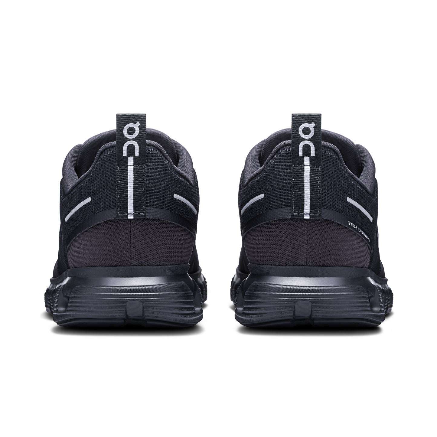On Running Men's Cloud 6 Waterproof Shoes - Black / Black