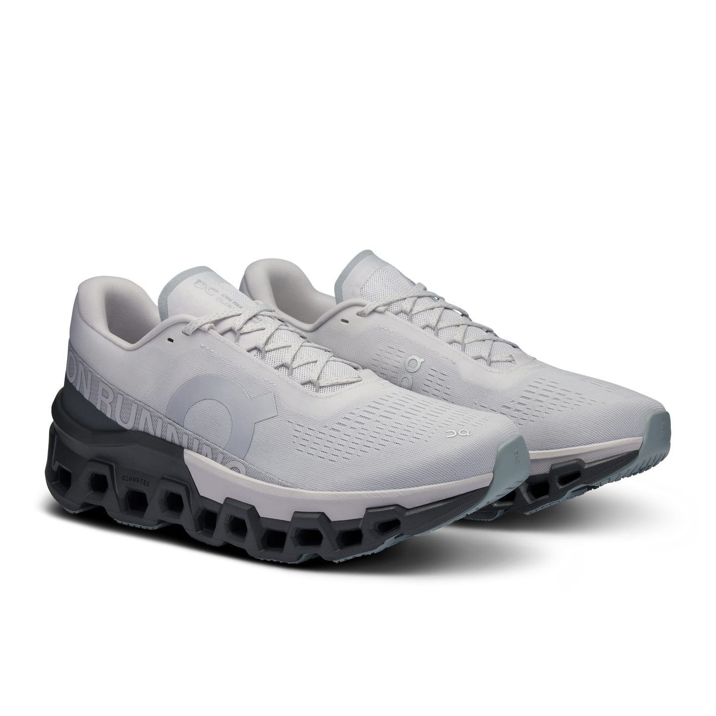 On Running Men's Cloudmonster 2 Shoes - Frost / Rock