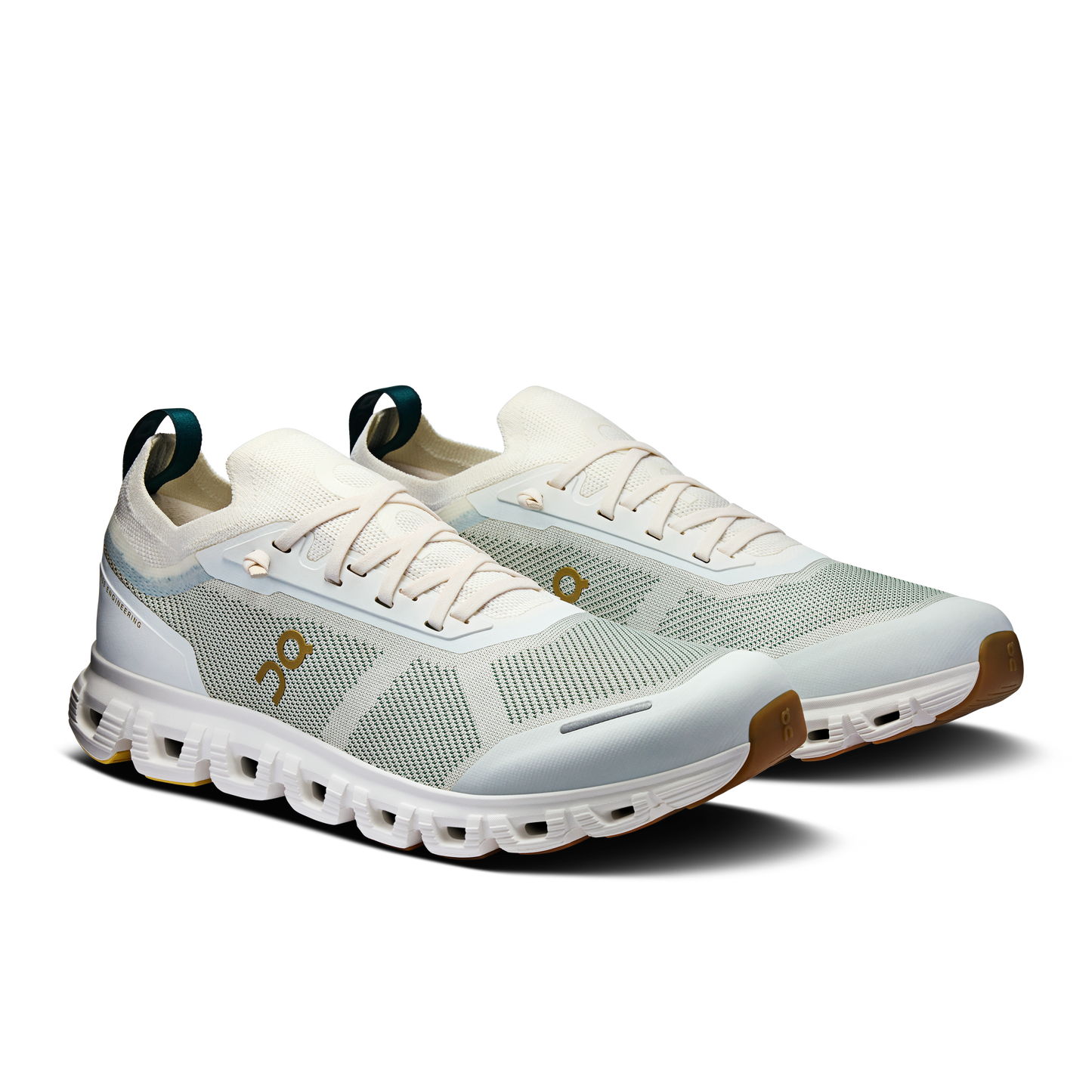 On Running Men's Cloud 6 Versa Shoes - Ice / Spirulina
