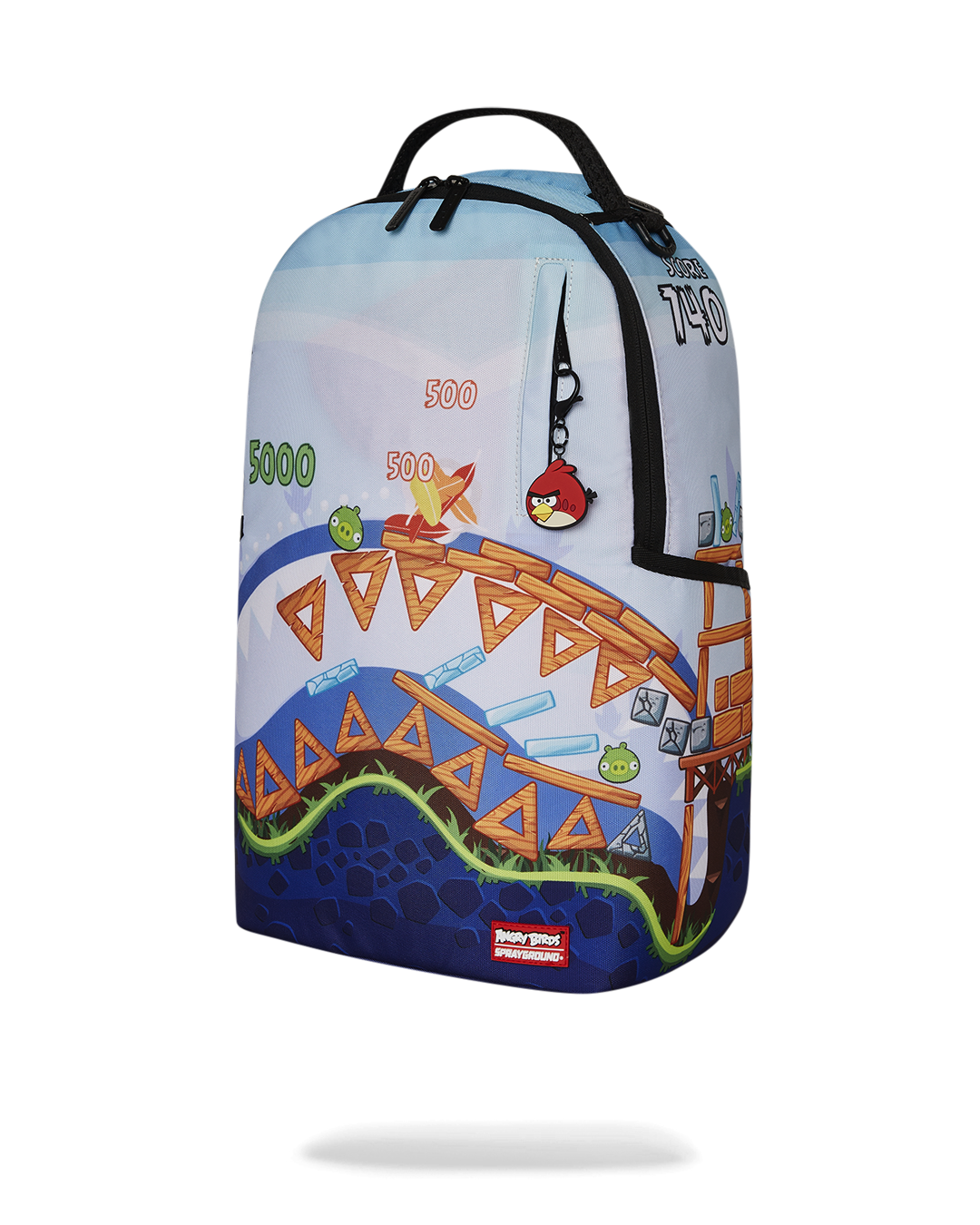 Sprayground Angry Birds Shark Defense Backpack Bag