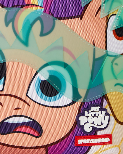 Sprayground My Little Pony Party DLXR Backpack - Blue / Pink / Yellow