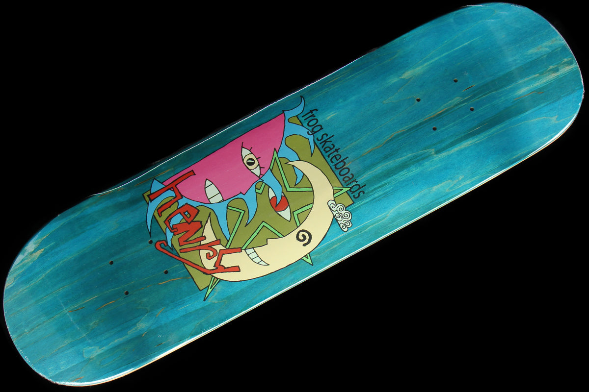 Henry - Sun Star Moon Teal Deck 8.5"