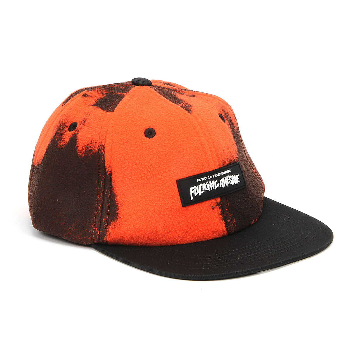Burn Face 6 Panel Strapback Hat