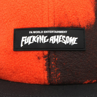 Burn Face 6 Panel Strapback Hat