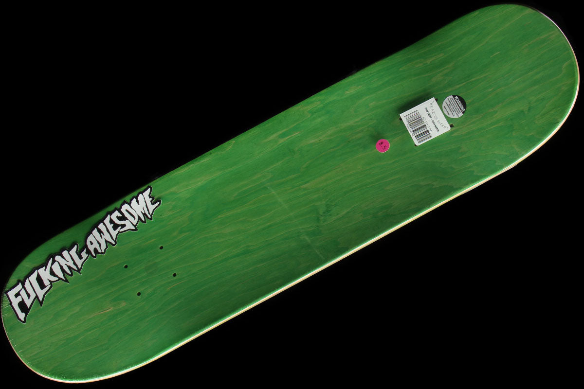 Stamp Emboss Silver Rainbow Deck 8.5"