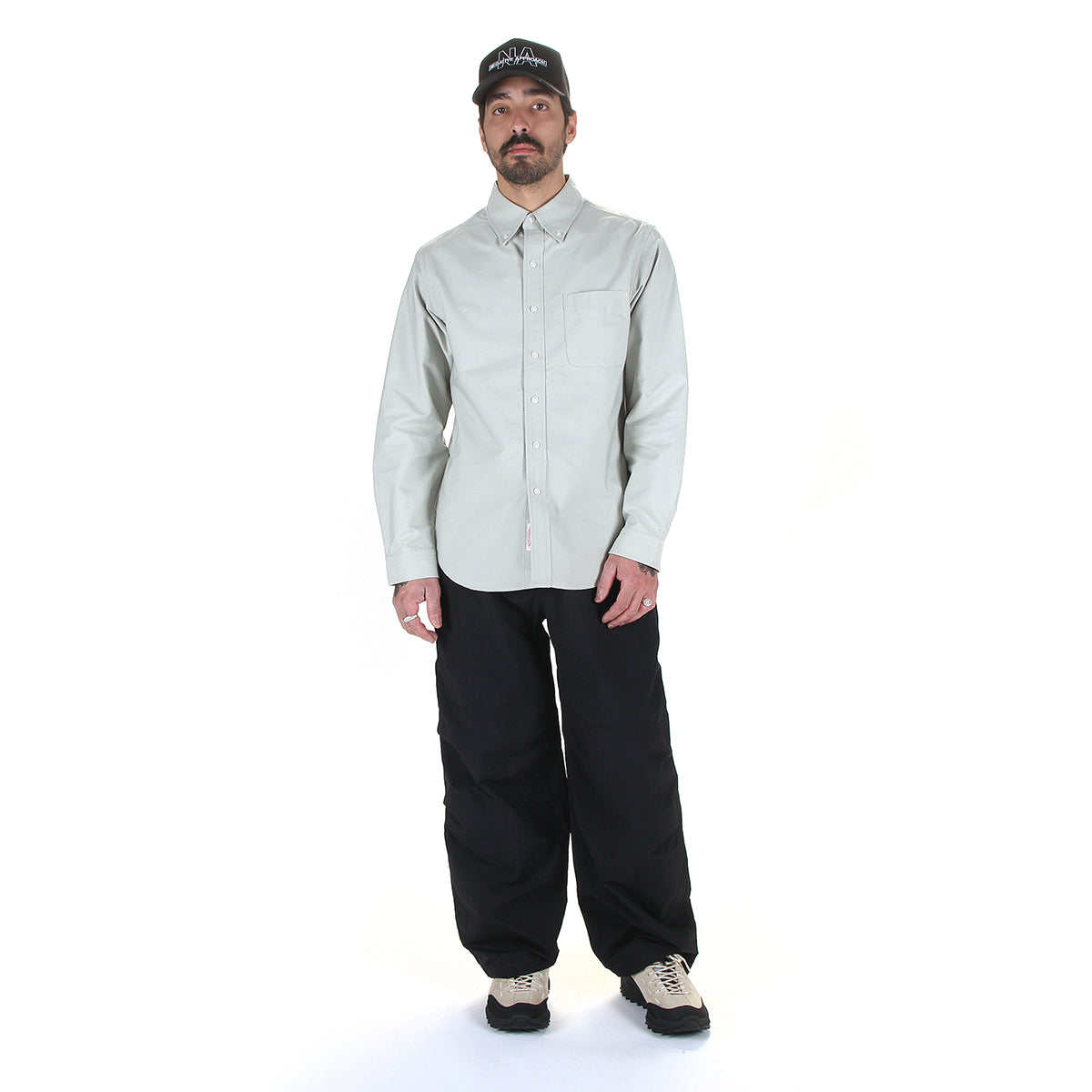 Nylon Paneled Trek Pant