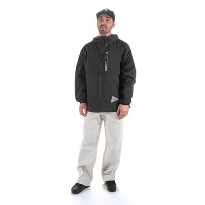 Brushed Nylon Jacket x And Wander