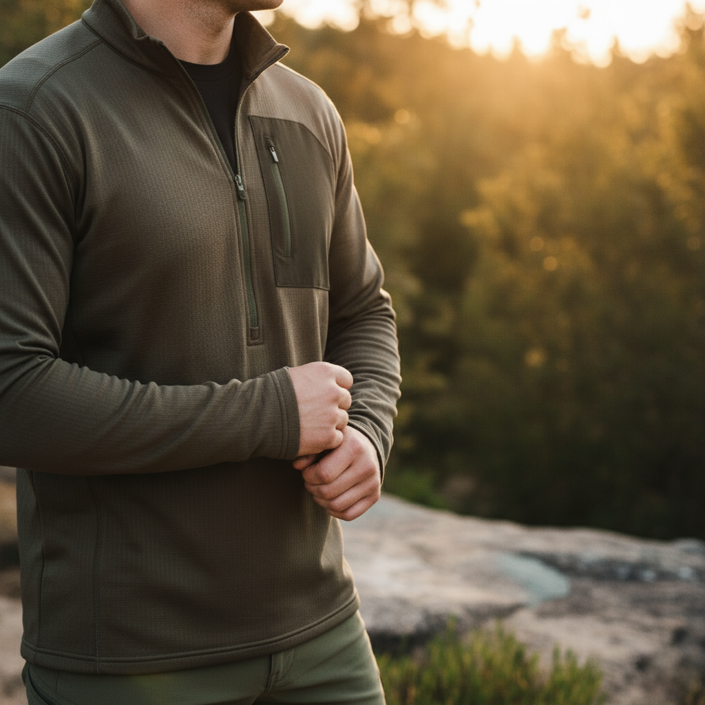 TD Off the Grid Fleece Half-Zip Pullover