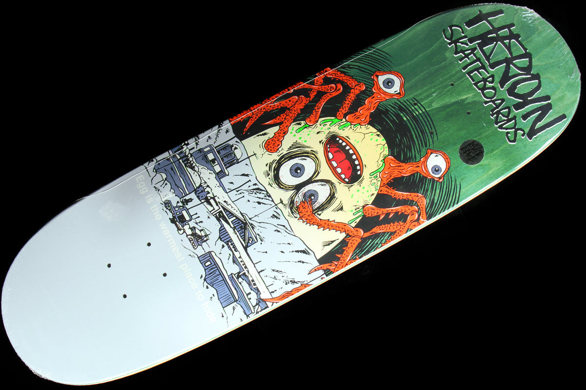 Space Egg 2 Green Deck 9.4"