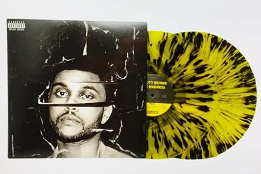 The Weeknd- Beauty Behind The Madness (Yellow w/ Black Splatter Vinyl)