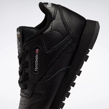 Reebok Kids' Classic Leather Shoes - Core Black