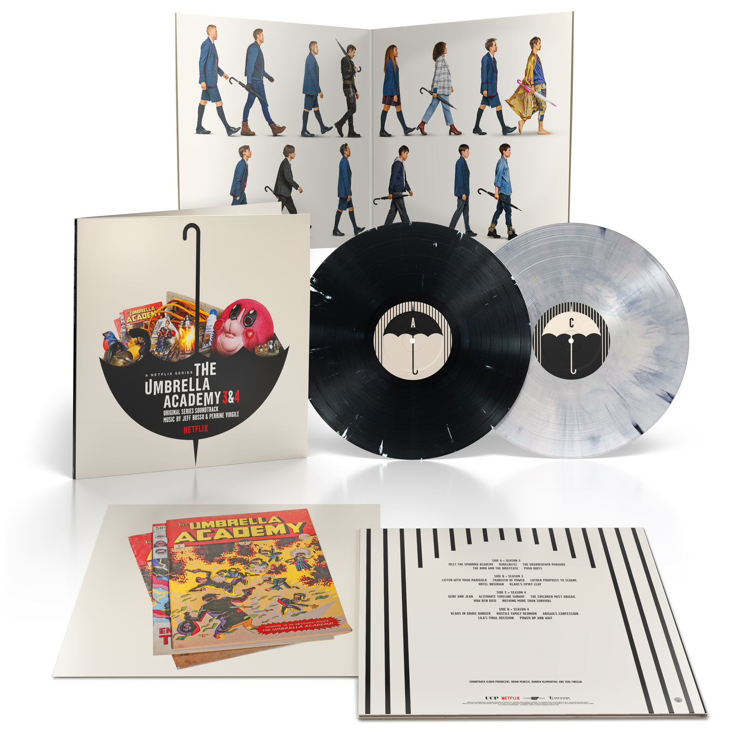 THE UMBRELLA ACADEMY 3 & 4 (SOUNDTRACK)
