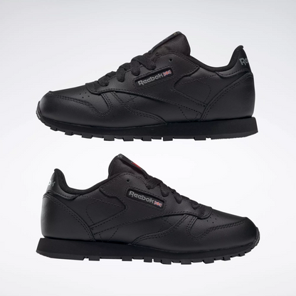 Reebok Kids' Classic Leather PS Shoes - All Black