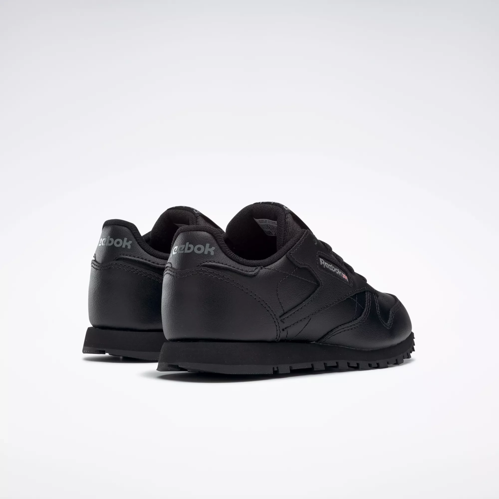 Reebok Kids' Classic Leather PS Shoes - All Black
