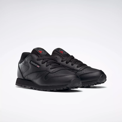 Reebok Kids' Classic Leather PS Shoes - All Black