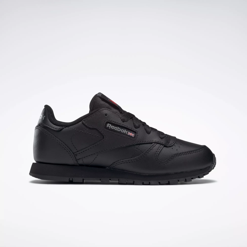 Reebok Kids' Classic Leather PS Shoes - All Black