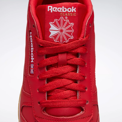 Reebok Men's Classic Leather Shoes - Vector Red / Ftwr White / Rubber Gum