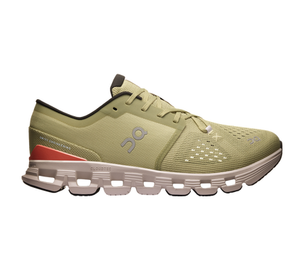 On Running Men's Cloud X 4 Shoes - Caper / Salmon