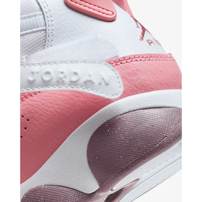 Kids' Jordan 6 Rings Shoes - Coral Chalk / White / Desert Berry